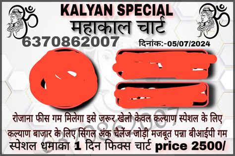 kalyan result today fast result|SATTA MATKA .